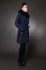 Женская куртка зимняя  1720 цвет темно-синий